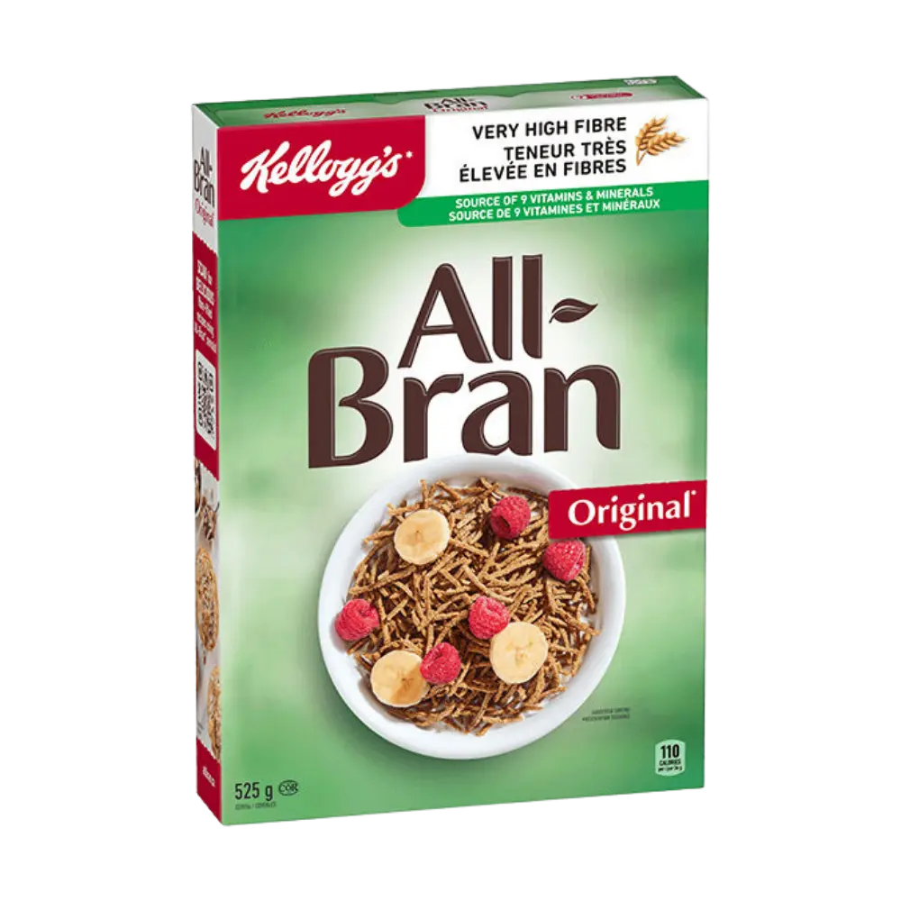 Kellogg's All Bran Original Cereal 525G