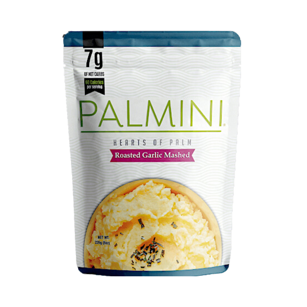 Palmini Mashed Roasted Garlic Hearts Of Palm 226G