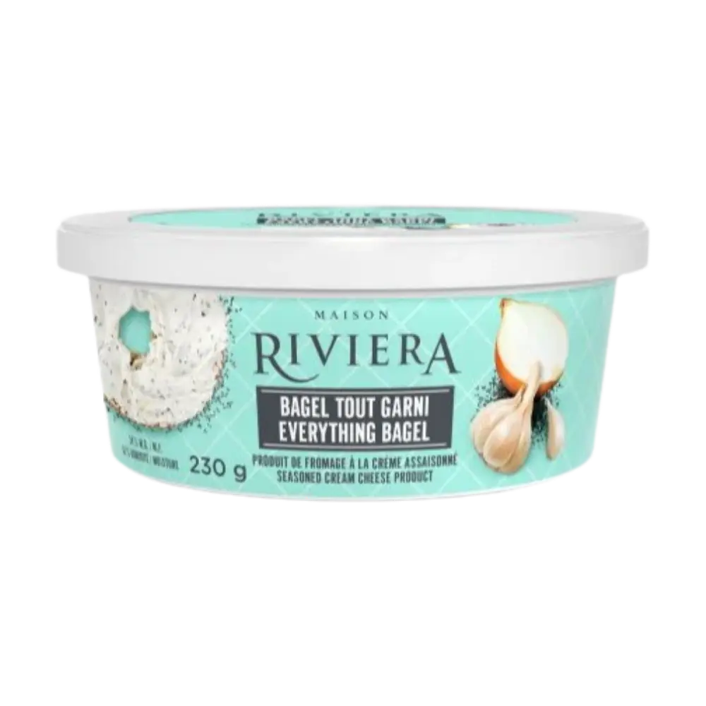 Riviera Everything Bagel Cream Cheese 230G