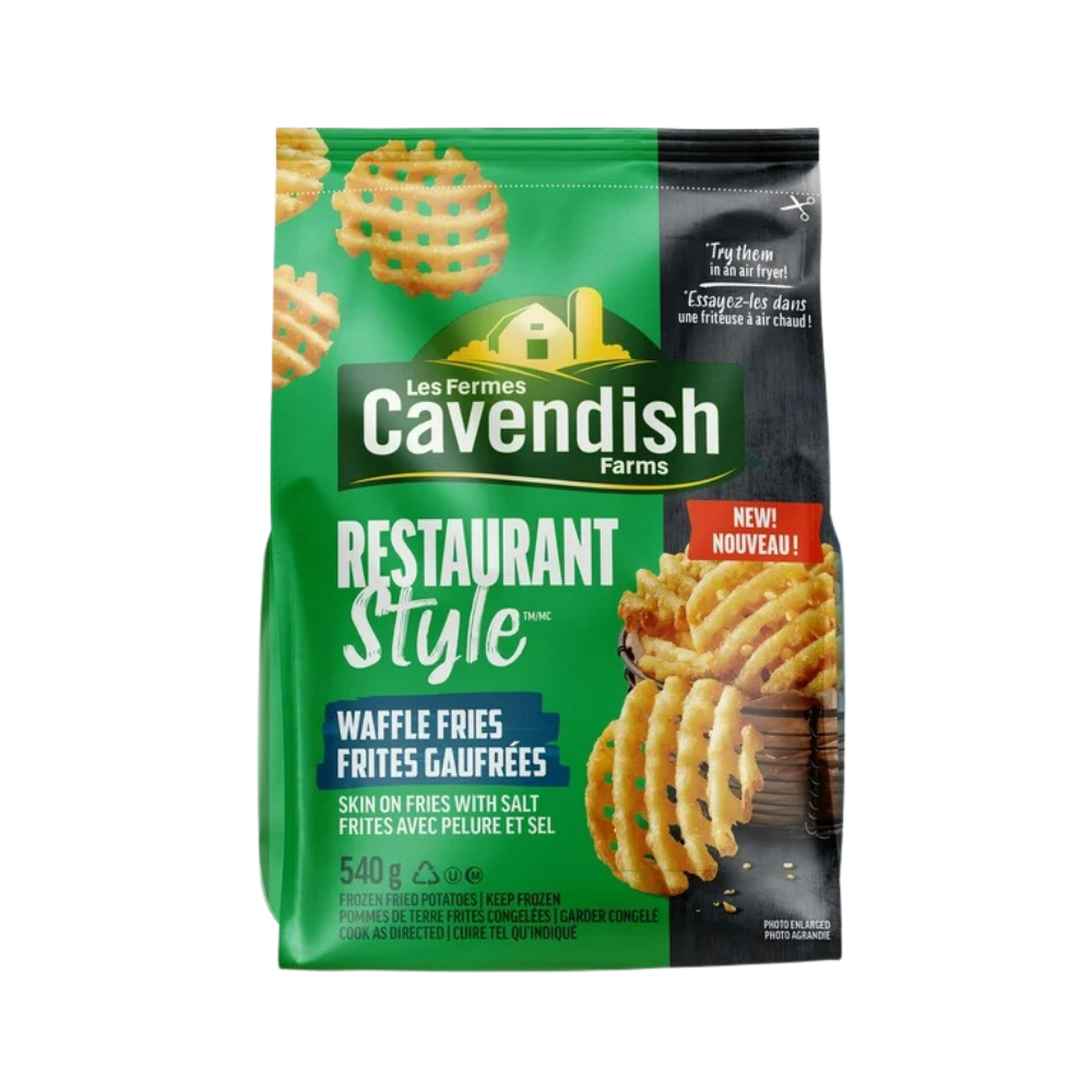 Cavendish Farms Restaurant Style Waffle Fries 540G