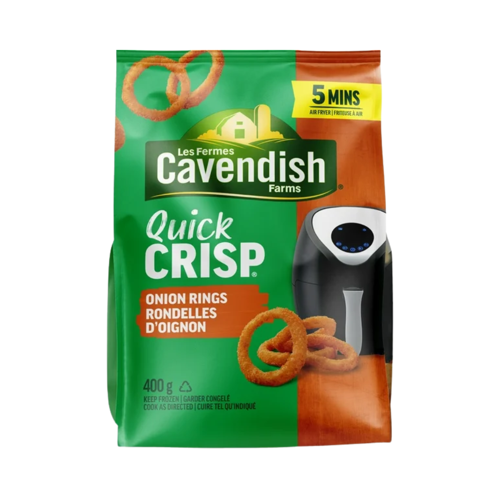 Cavendish Farms Quick Crisp Onion Rings 400G