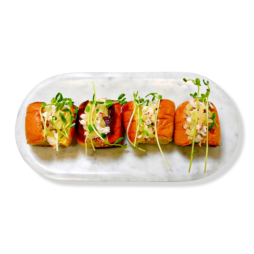 Mini Lobster Rolls With Compressed Apple 12Pc