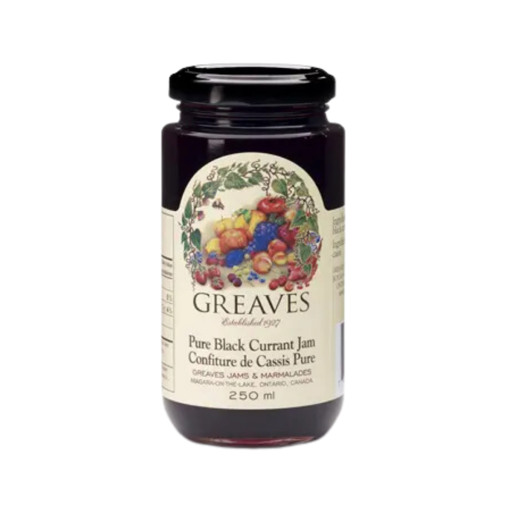 Greaves Blackcurrant Jam 250ml