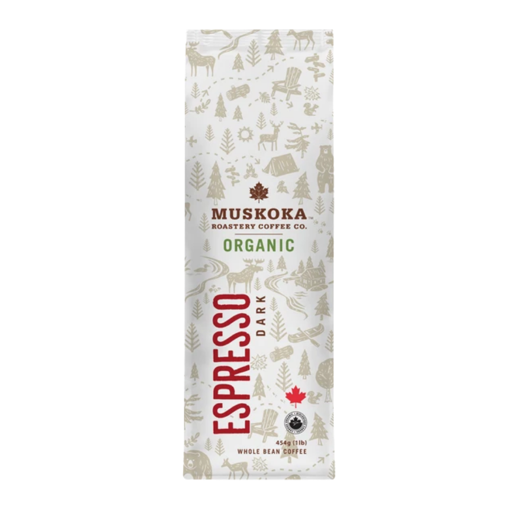Muskoka Coffee Organic Espresso Coffee 454G