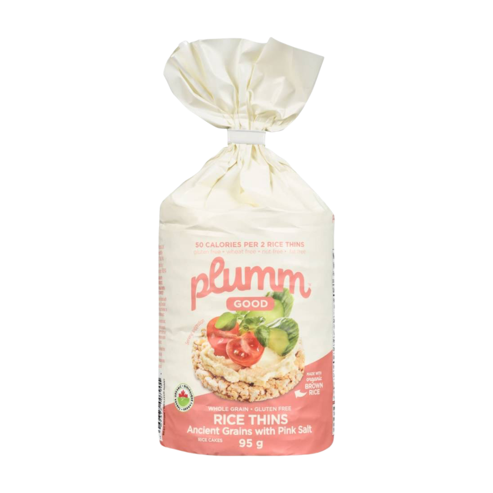 Plumm Good Ancient Grains Pink Salt Thins 95G