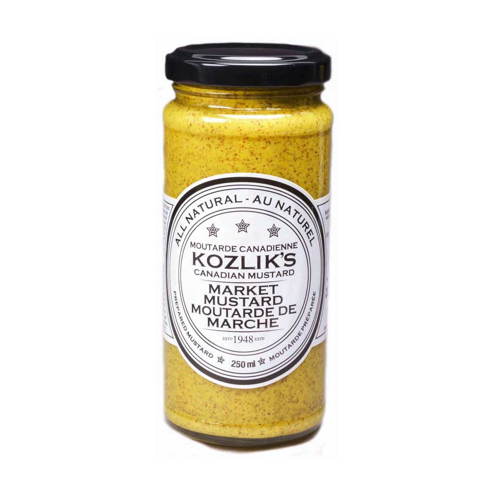 Kozlik's Canadian Mustard Market Mustard 250Ml