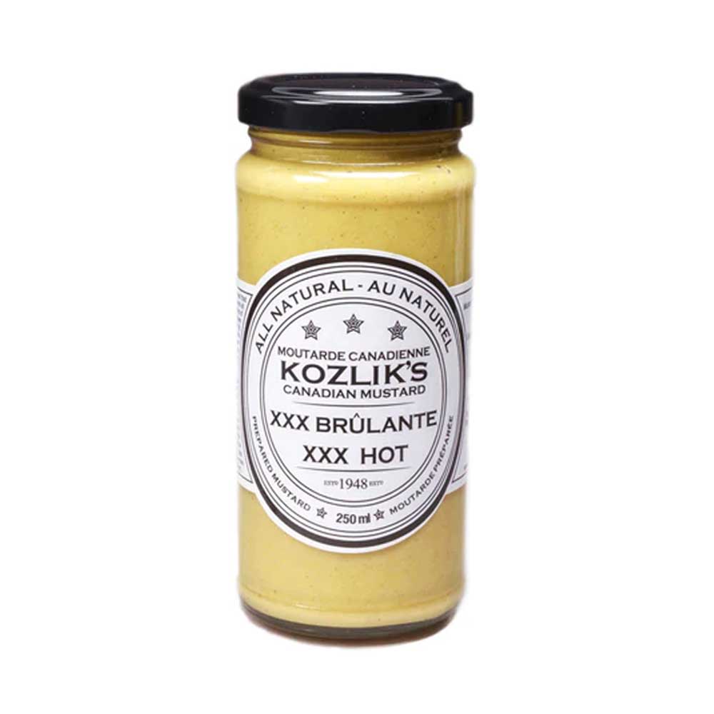 Kozlik's Canadian Mustard Xxx Hot 250Ml