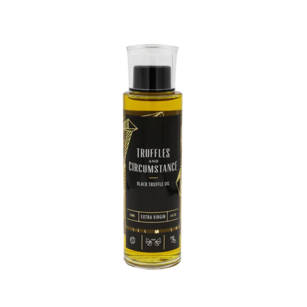 TRUFFLES & CIRCUMSTANCE BLACK TRUFFLE EXTRA VIRGIN OLIVE OIL 120ML