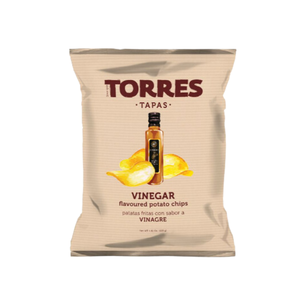 TORRES VINEGAR CHIPS 125G