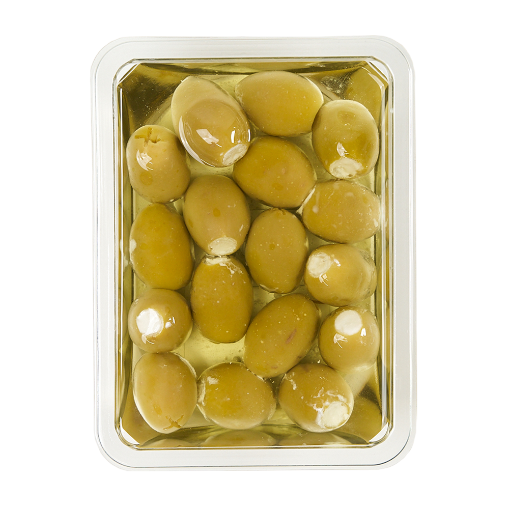 GREEN OLIVES WITH BLUE CHEESE 250G