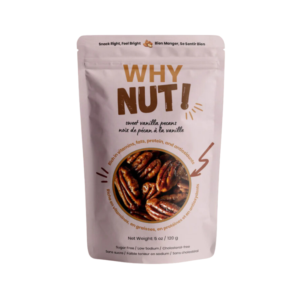 Why Nut Sweet Vanilla Pecans 120G