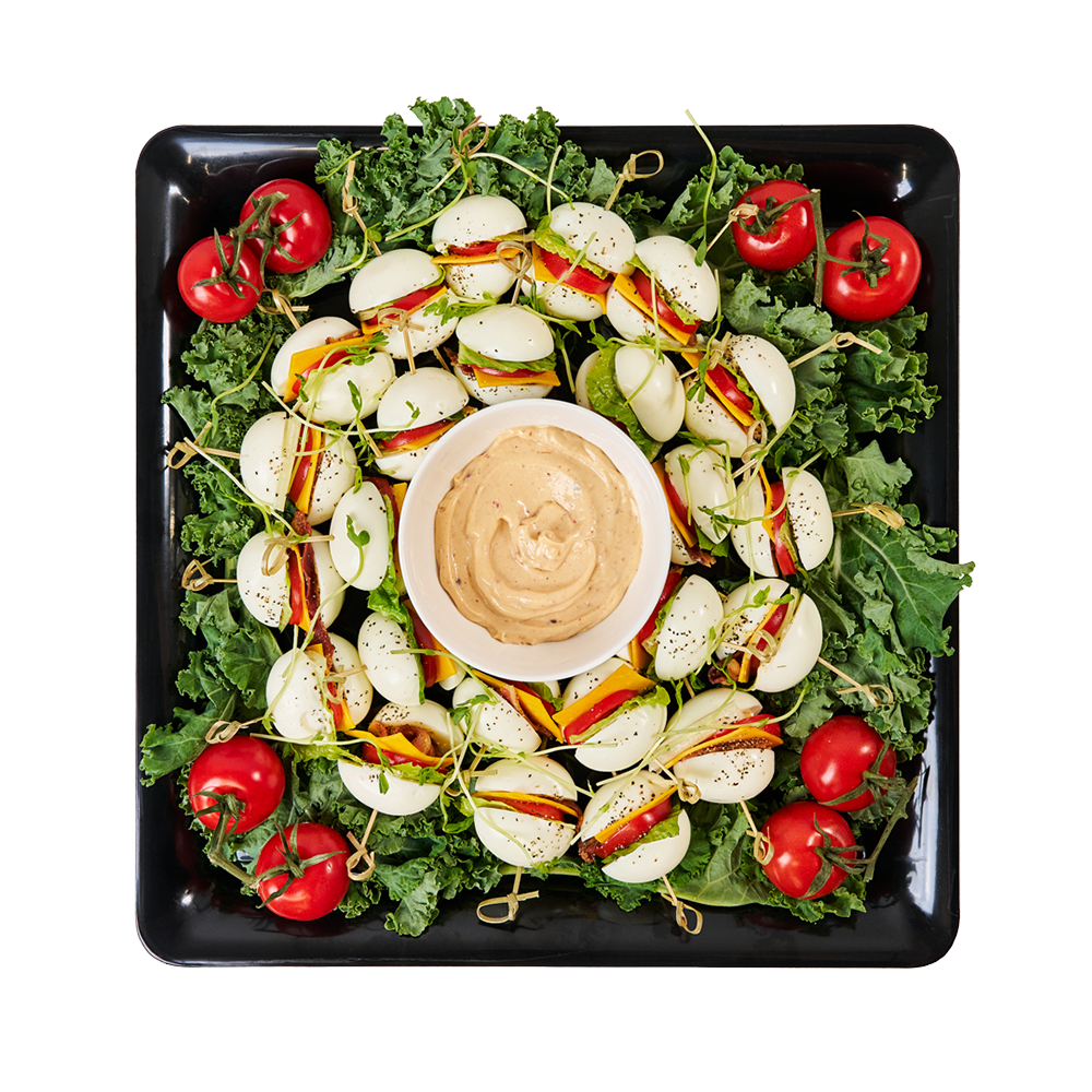 B.L.T. Egg Bite Platter 24pc