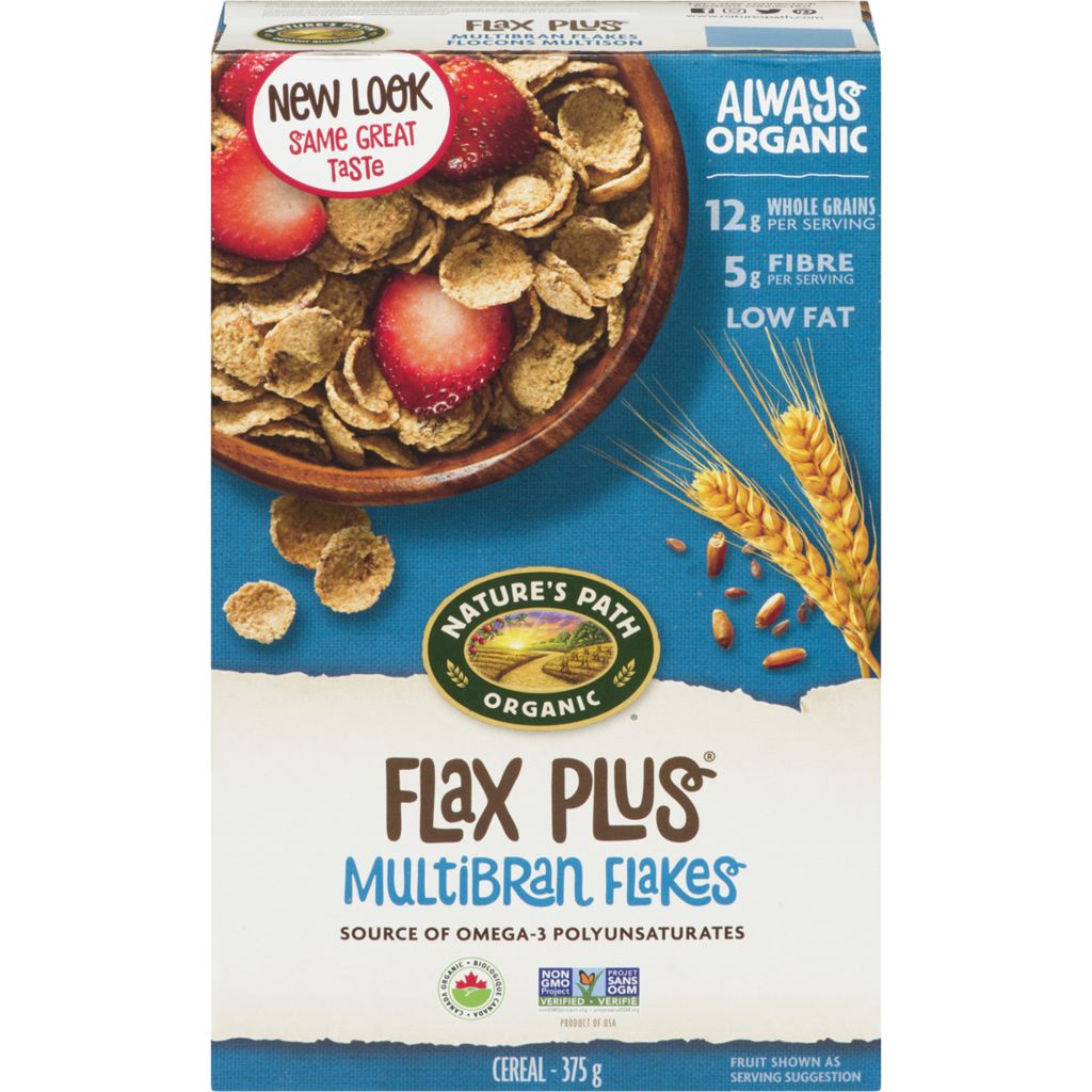 Nature's Path Flax Plus Multibran Flakes 375g