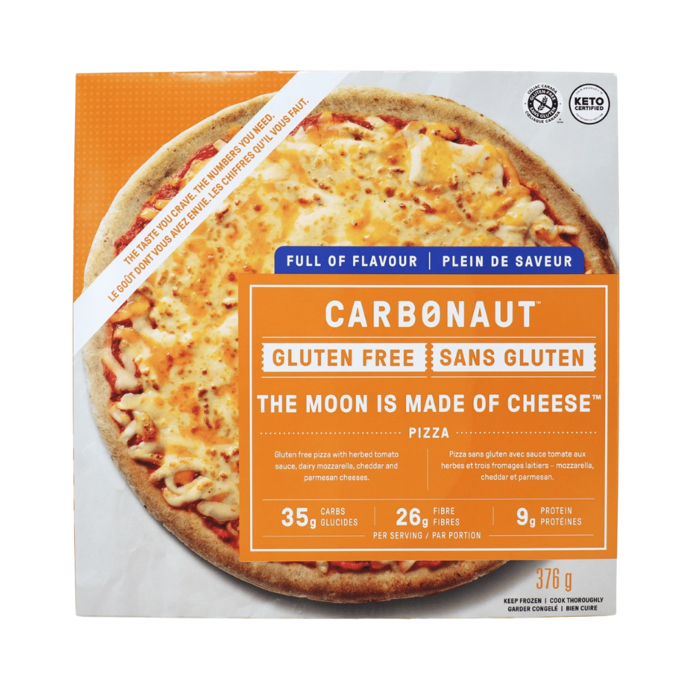 Carbonaut Gluten Free Cheese Pizza 376G