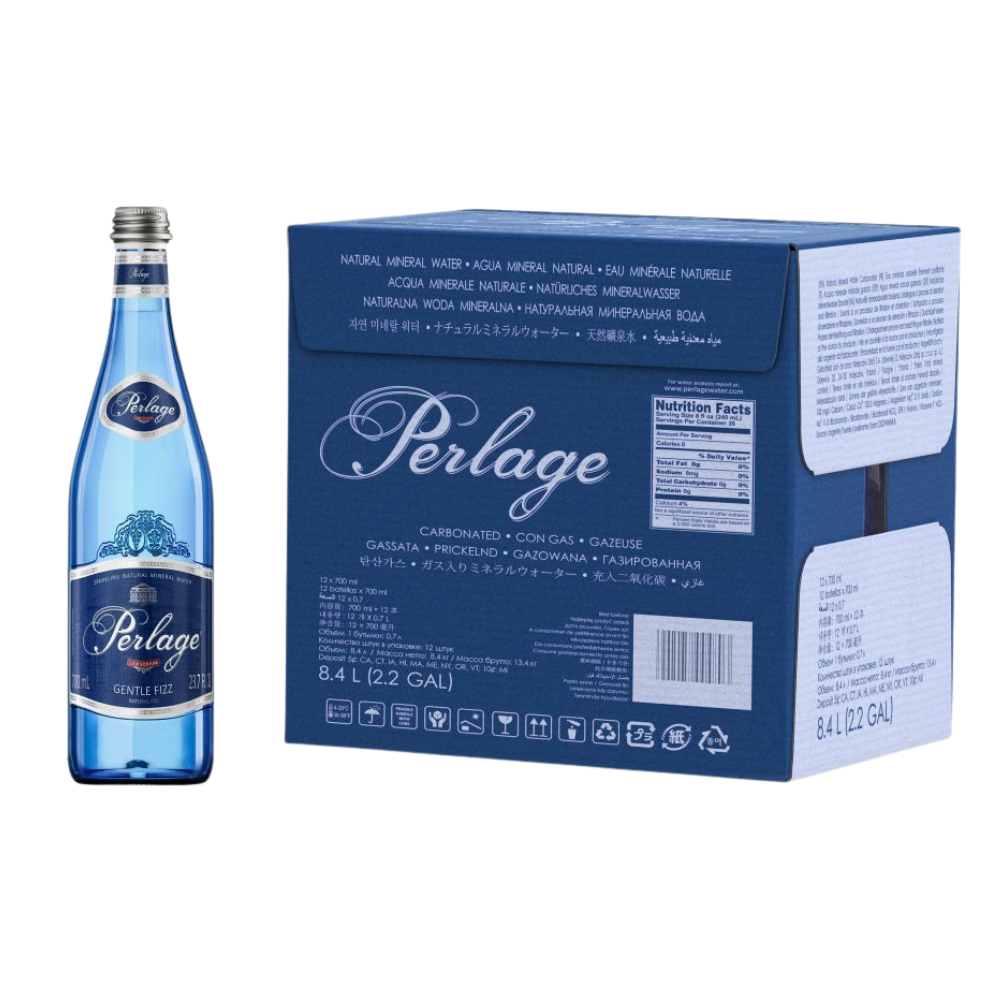 Perlage Natural Mineral Water 12 X 700Ml