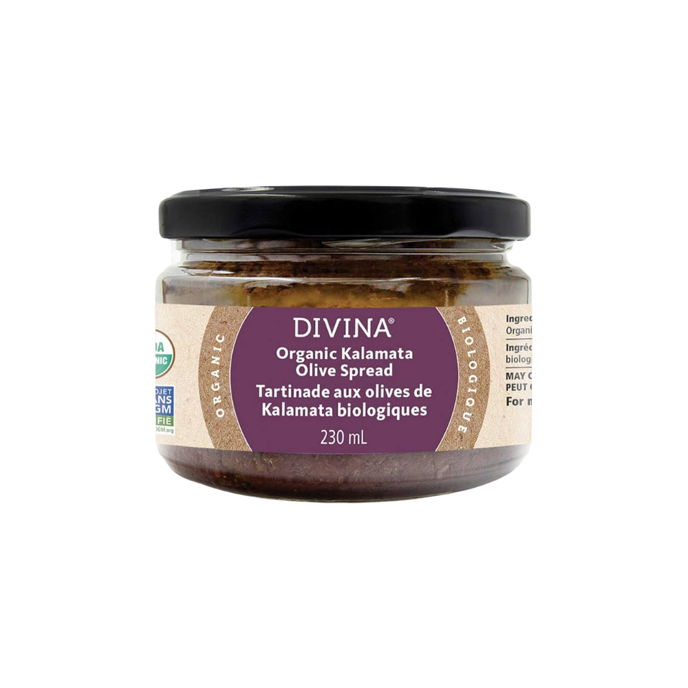 Divina Organic Kalamata Olive Spread 230Ml