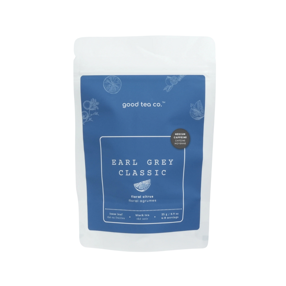 Good Tea Co. Earl Grey Classic Loose Leaf Tea Bag 25G