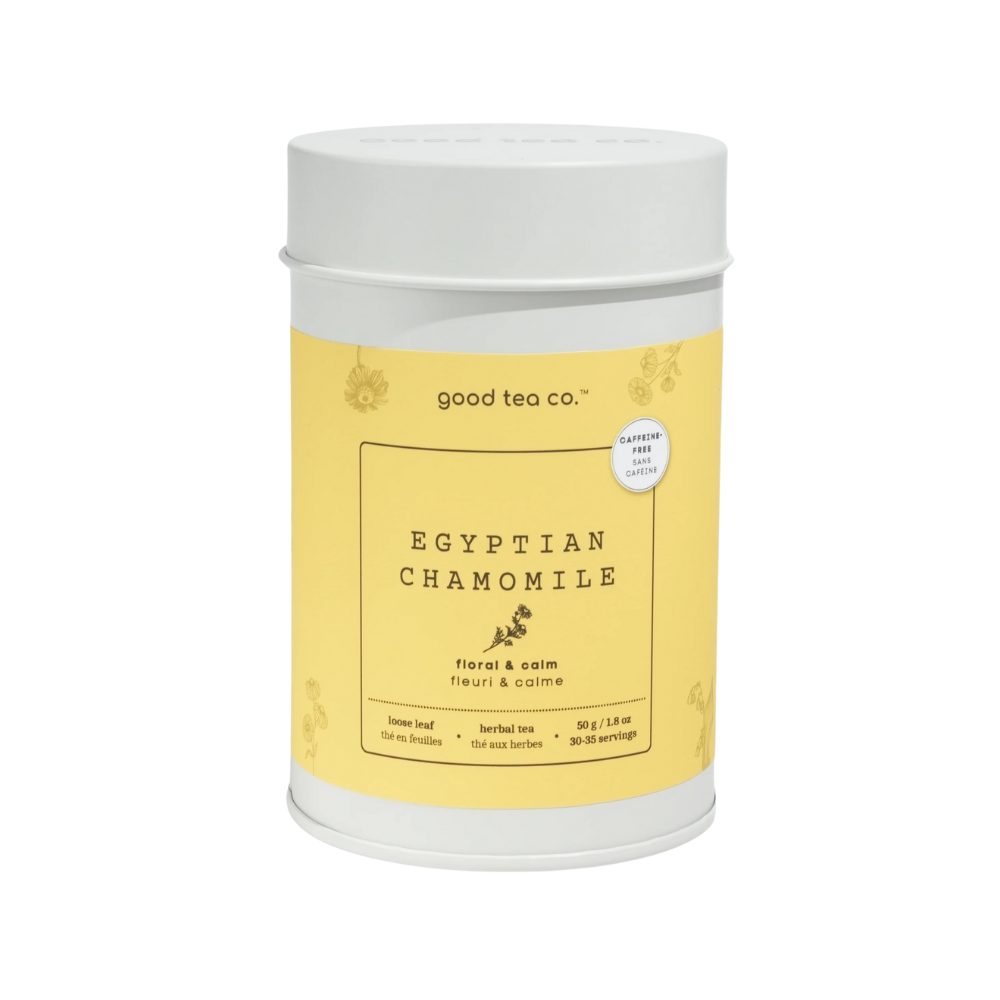 GOOD TEA CO. EGYPTIAN CHAMOMILE LOOSE LEAF TEA TIN 50G