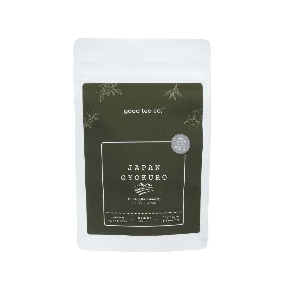 GOOD TEA CO. JAPAN GYOKURO LOOSE LEAF TEA BAG 20G
