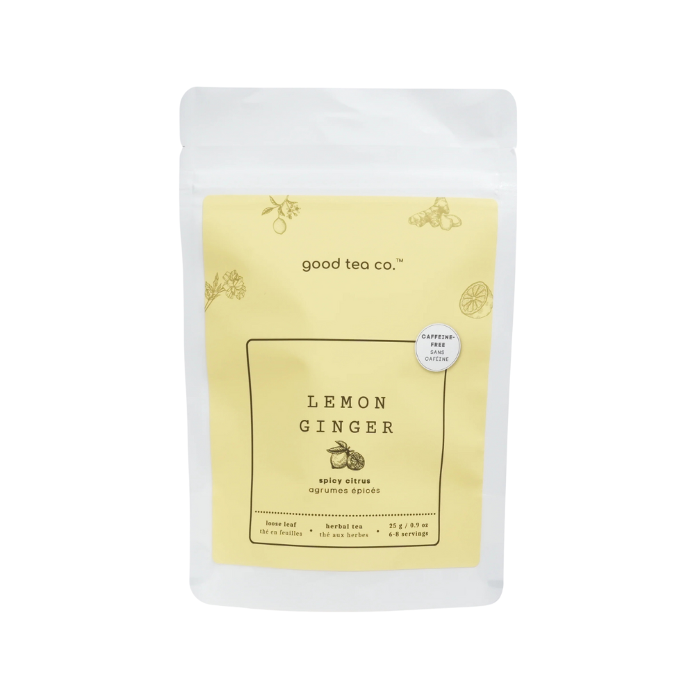 Good Tea Co. Lemon Ginger Loose Leaf Tea Bag 25G
