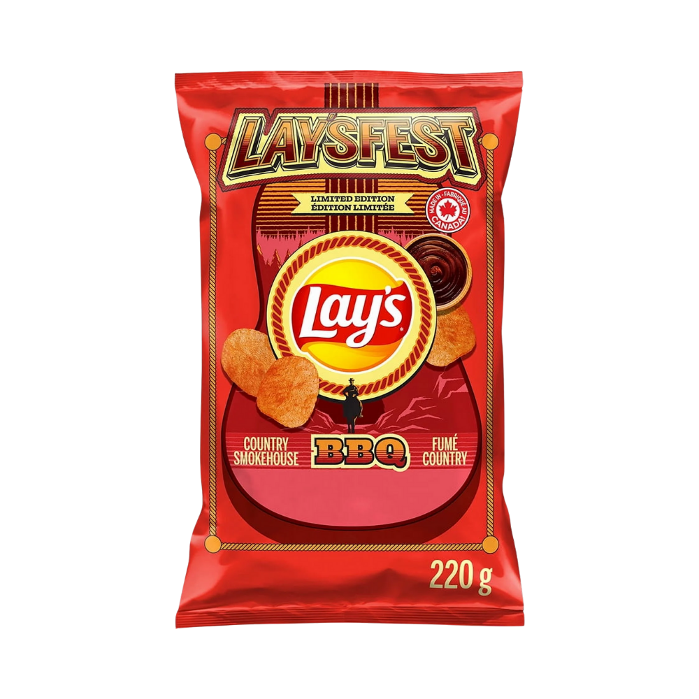 Lays Bbq Chips 220G