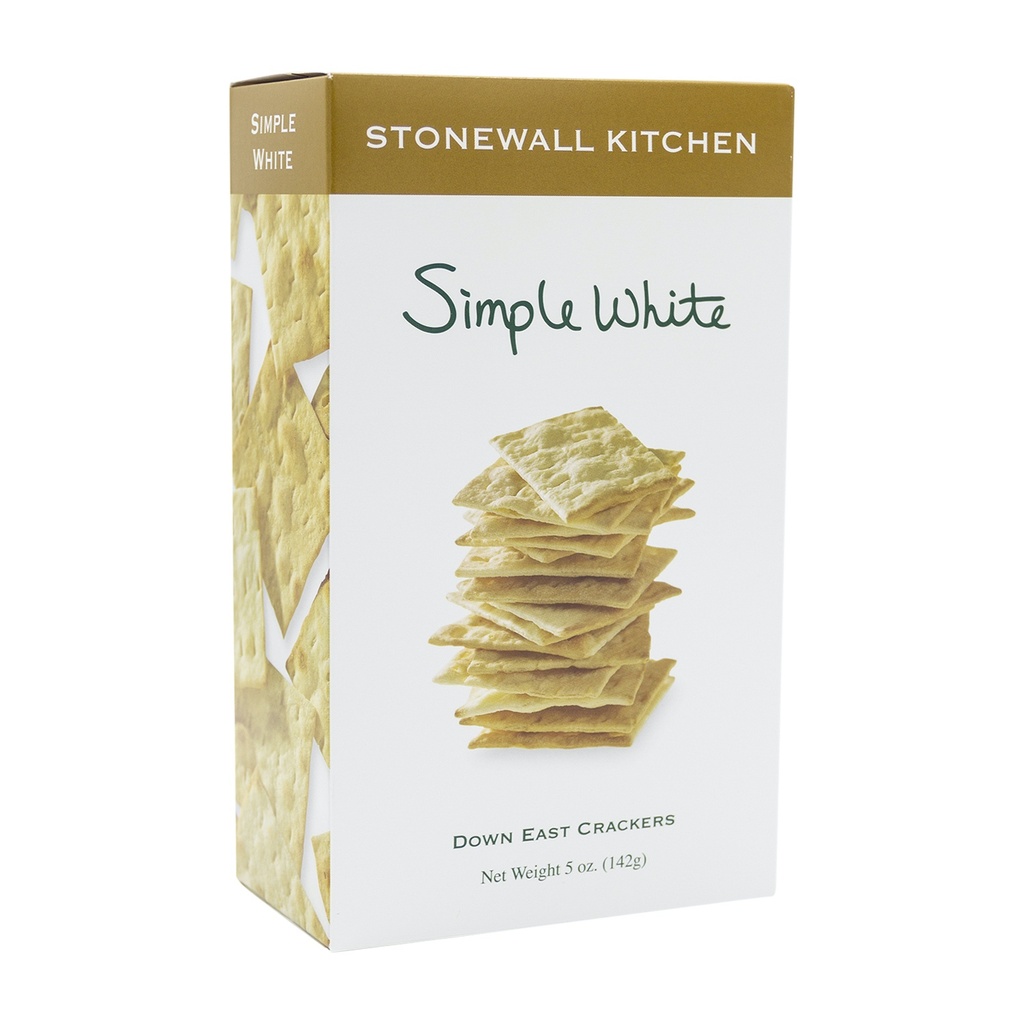 Stonewall Kitchen Simple White Crackers 142G
