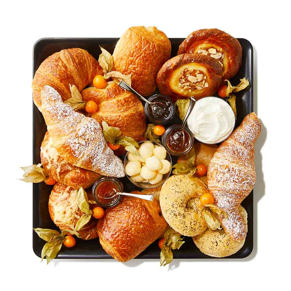 Croissant & Bagel Platter 1ea