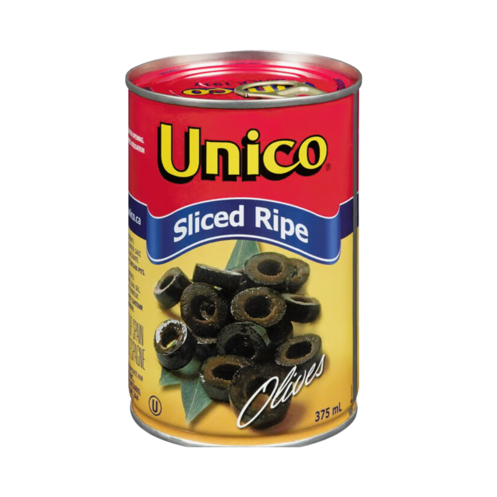 Unico Sliced Ripe Olives 375Ml