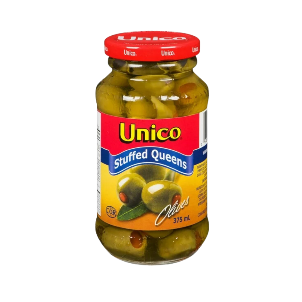 Unico Plain Queen Olives 375Ml