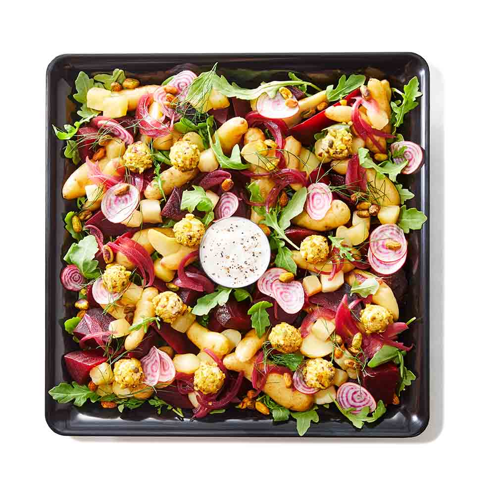 Beet & Goat Cheese Platter