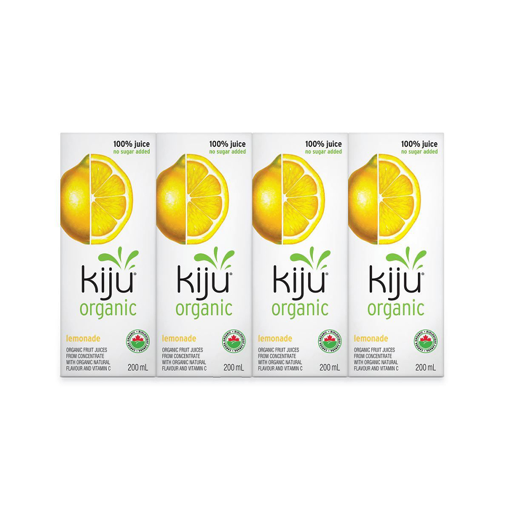 Kiju Organic Lemonade 4X200Ml