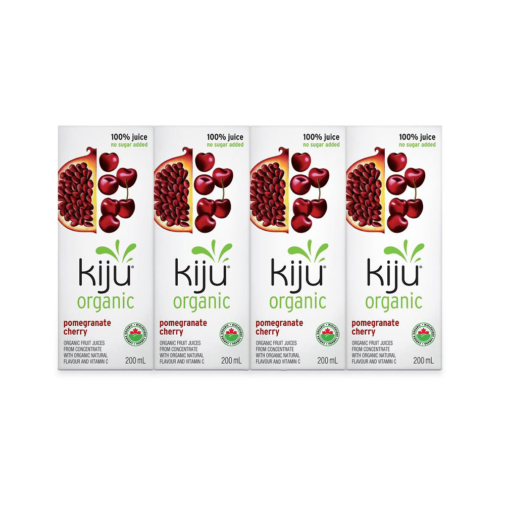 Kiju Organic Pomegranate Cherry 4X200Ml