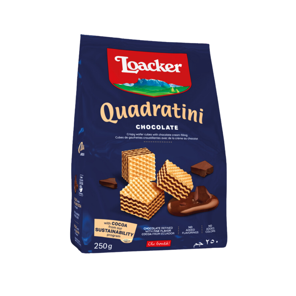 Loacker Quadratini Choc 250g