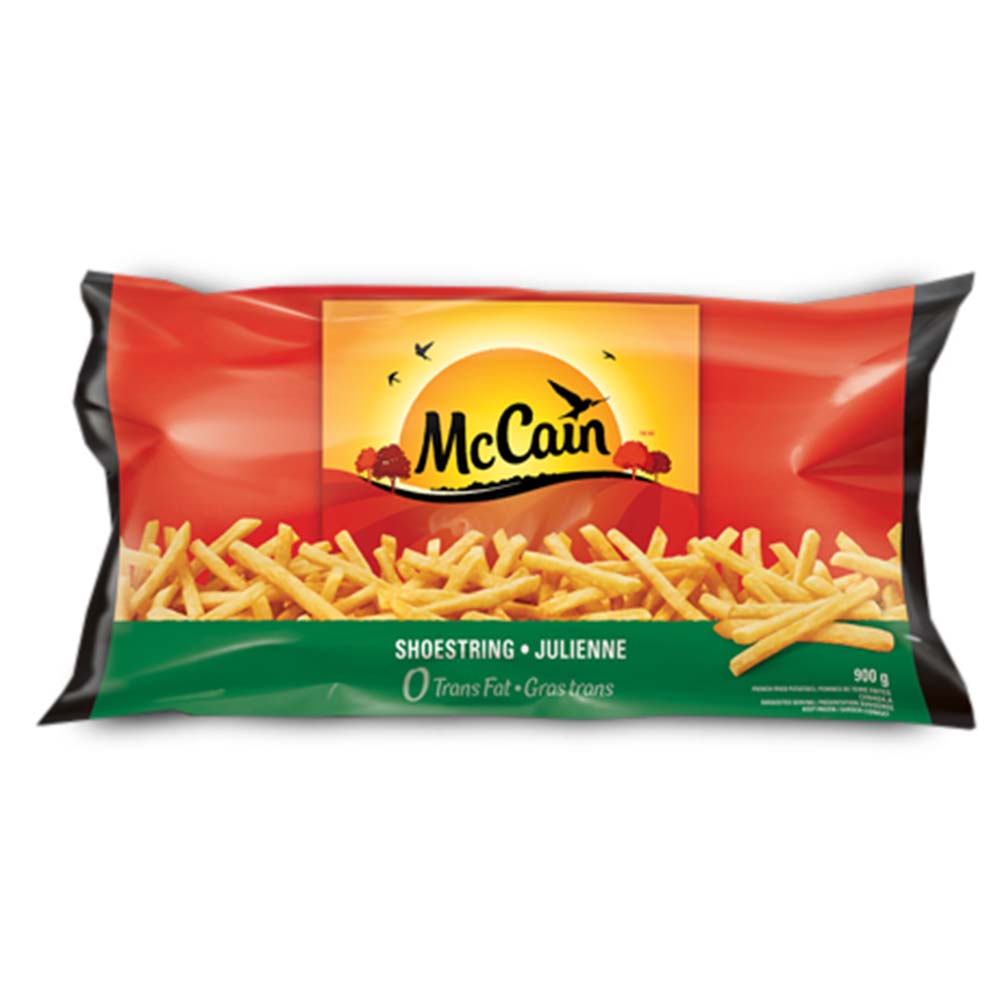 Mccain Fries Shoestring 900G