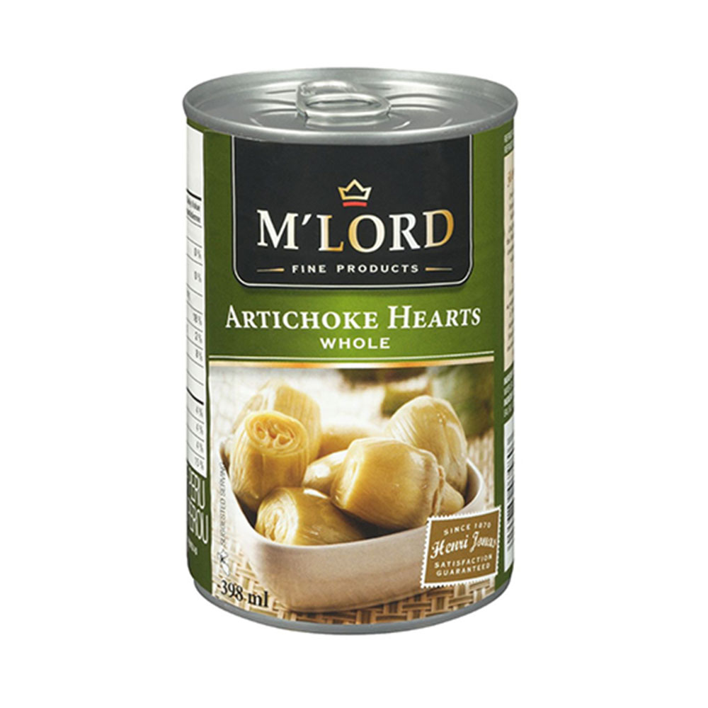 M'LORD WHOLE ARTICHOKE HEARTS 398ML
