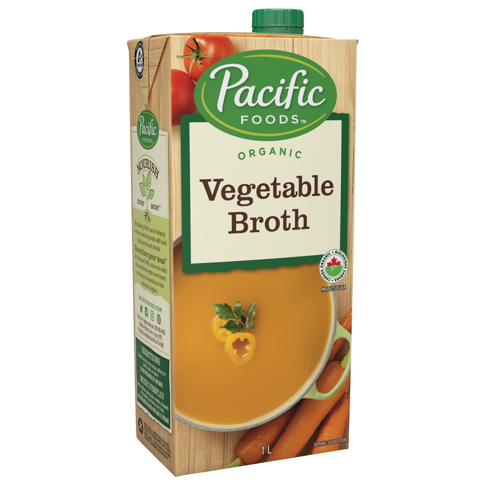 Pacific Organic Vegetable Broth 1L