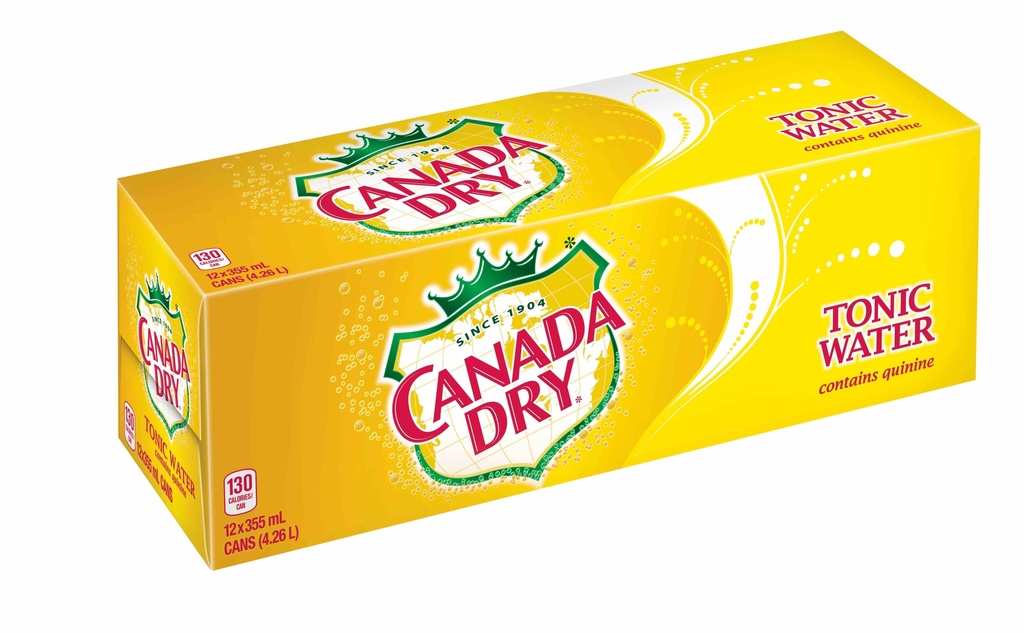 Canada Dry Tonic Water 12 X 355Ml