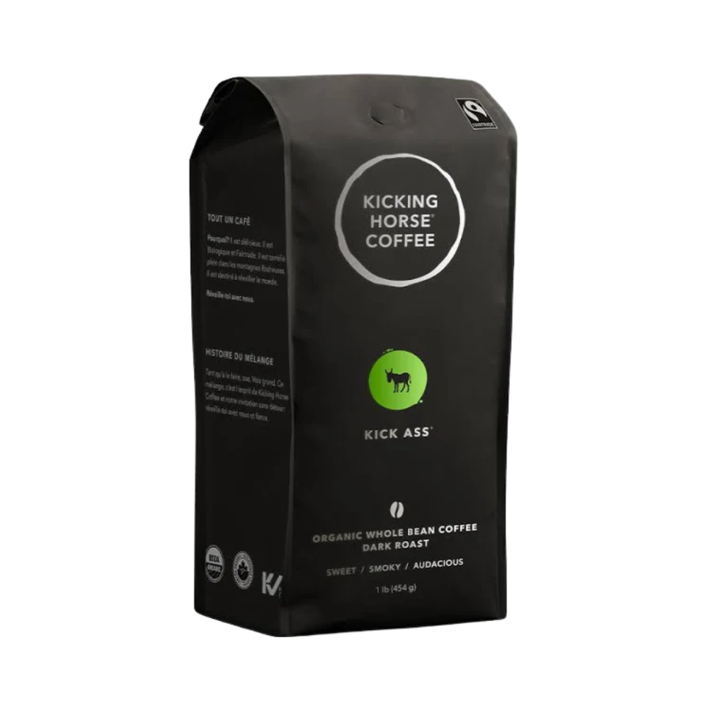 Kicking Horse Kick Ass Dark Whole Bean Coffee 454G