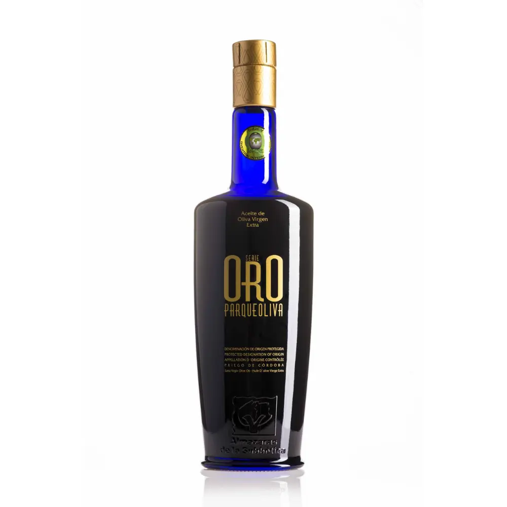 PARQUEOLIVA SERIE ORO HOJIBLANCA PICUDA EXTRA VIRGIN OLIVE OIL 500ML