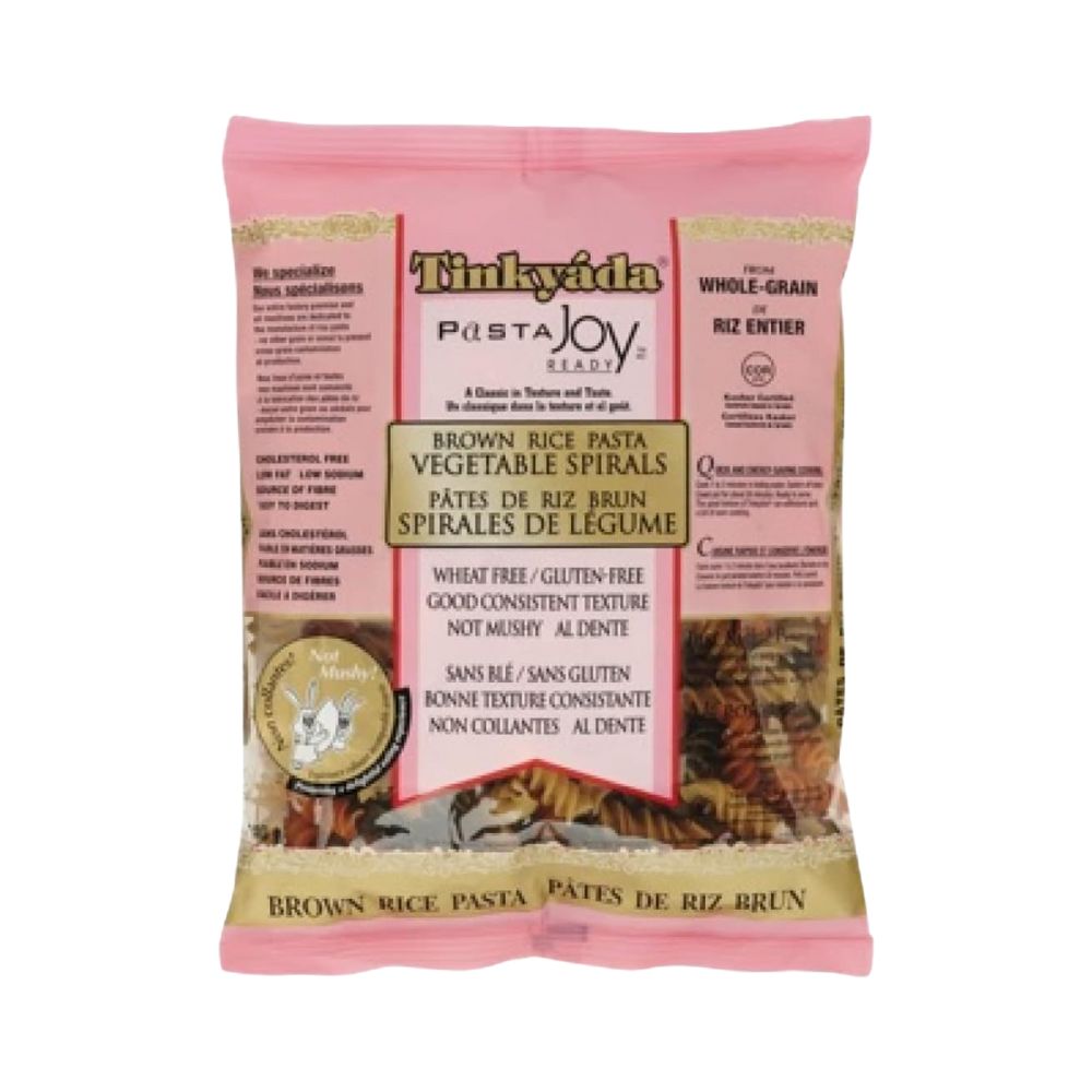 Tinkyada Vegetable Brown Rice Spirals 340G