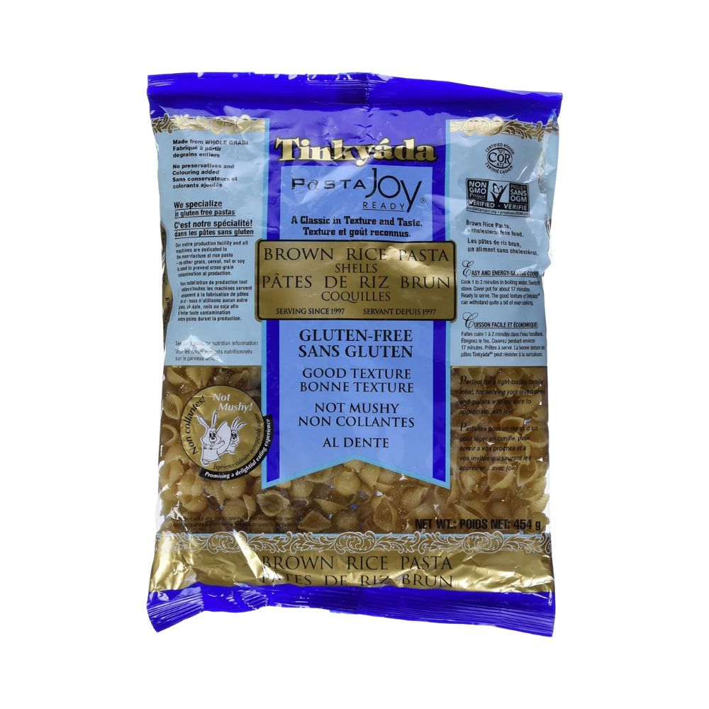 Tinkyada Brown Rice Pasta Shells 454G