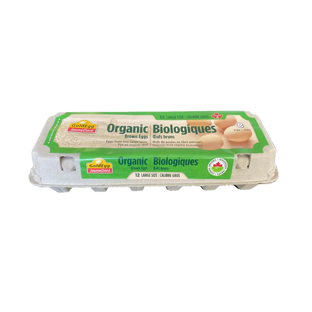 Golden Organic Eggs Large 1Dz