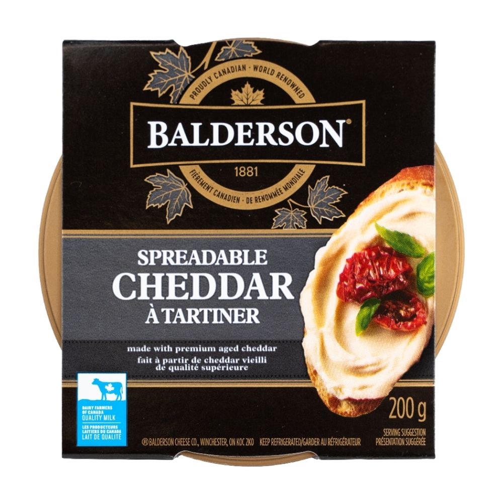 Balderson  Spreadable Cheddar 200G