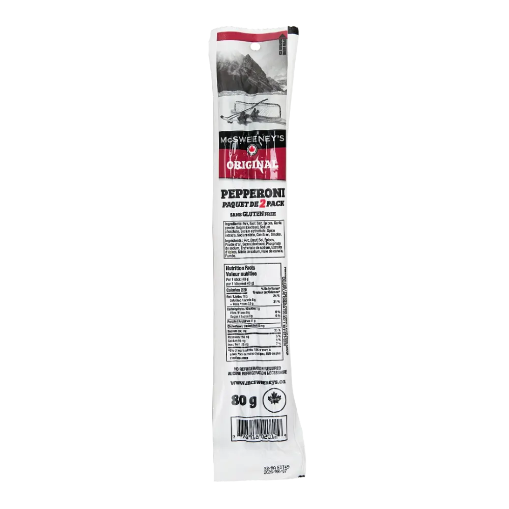 Mcsweeneys  Original Pepperoni Sticks 80G