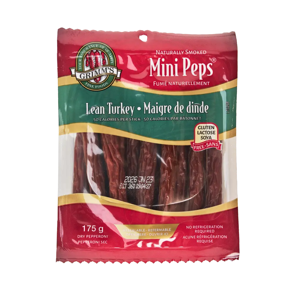 Grimm's  Turkey Mini Pepp Sticks 175G