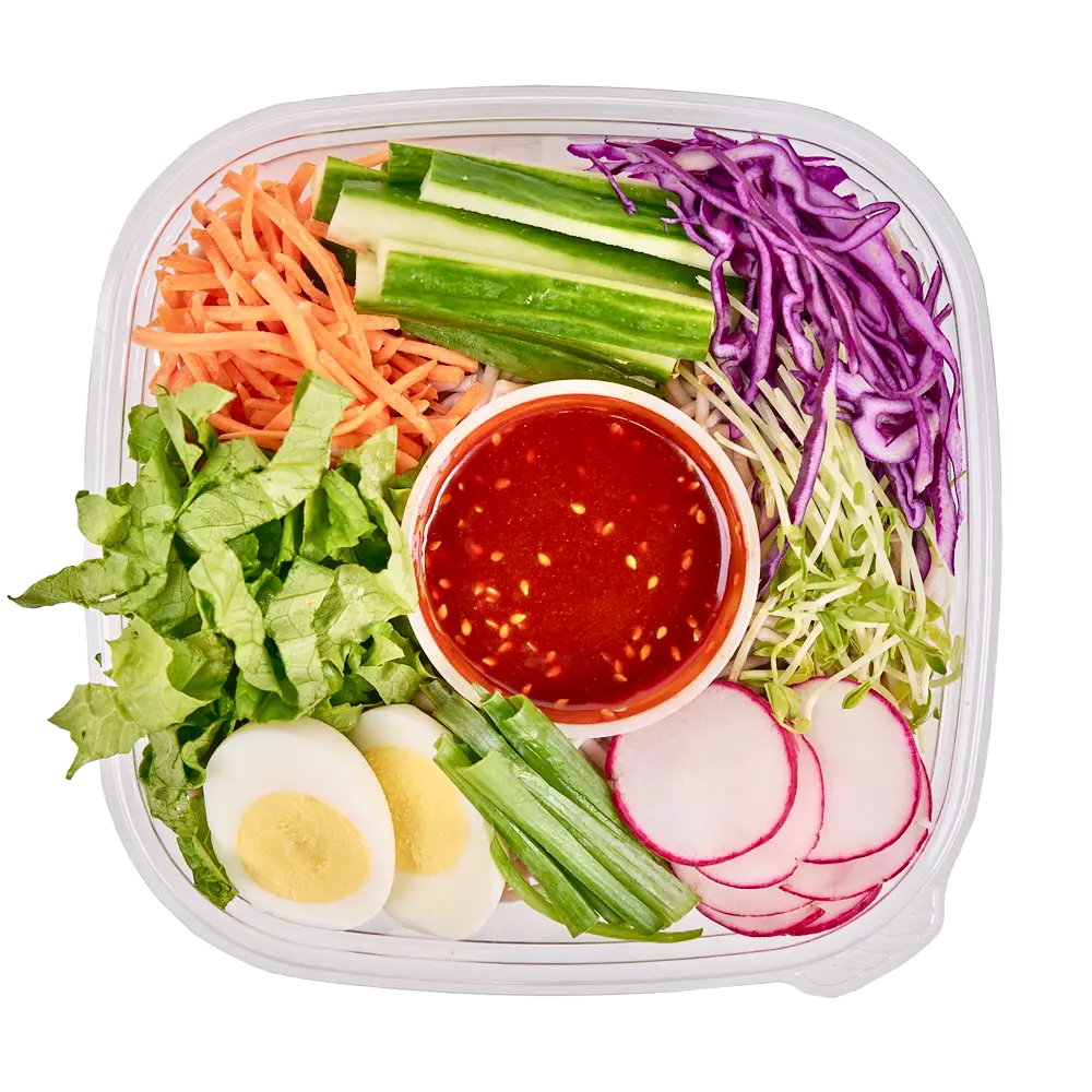 Cold Korean Spicy Noodle Salad Bowl 430G