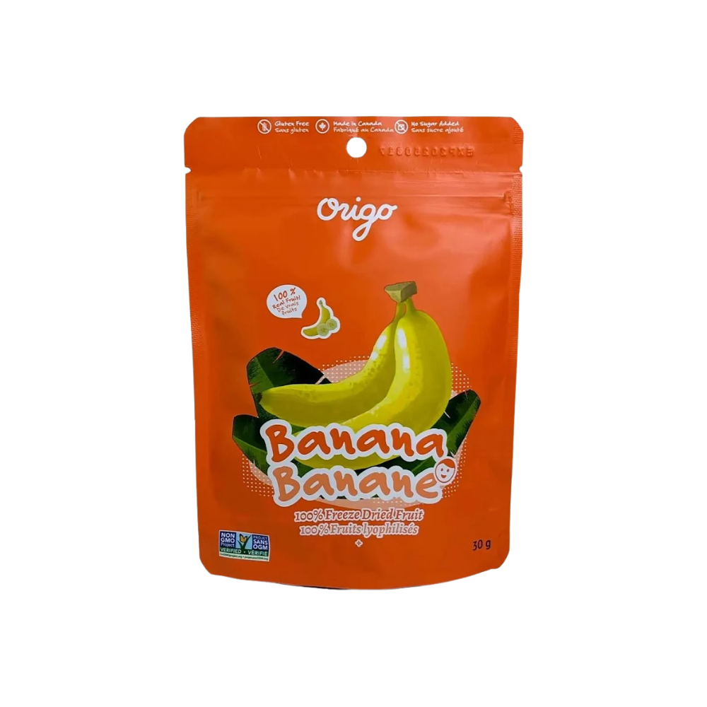 Origo Freeze Dried Bananas 30G