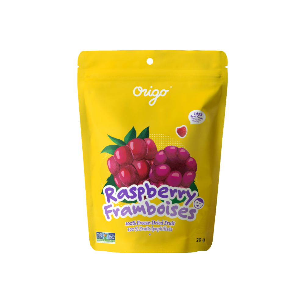 Origo Freeze Dried Raspberries 20G