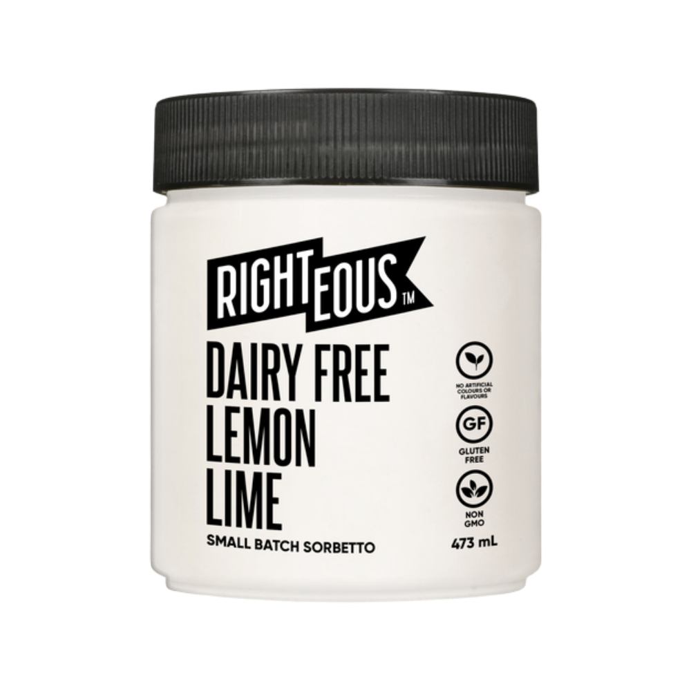 Righteous Lemon Lime - Sorbetto Sorbetto 473Ml 