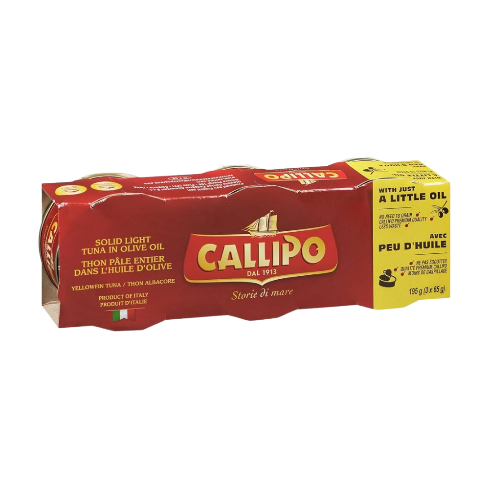 Callipo Solid Light Tuna In Olive Oil 195G